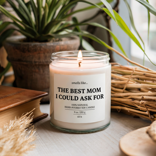 Custom Motherly Candle