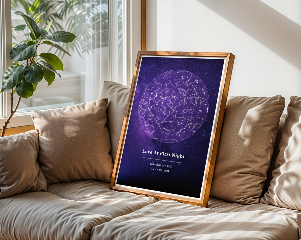Personalized Star Map Poster