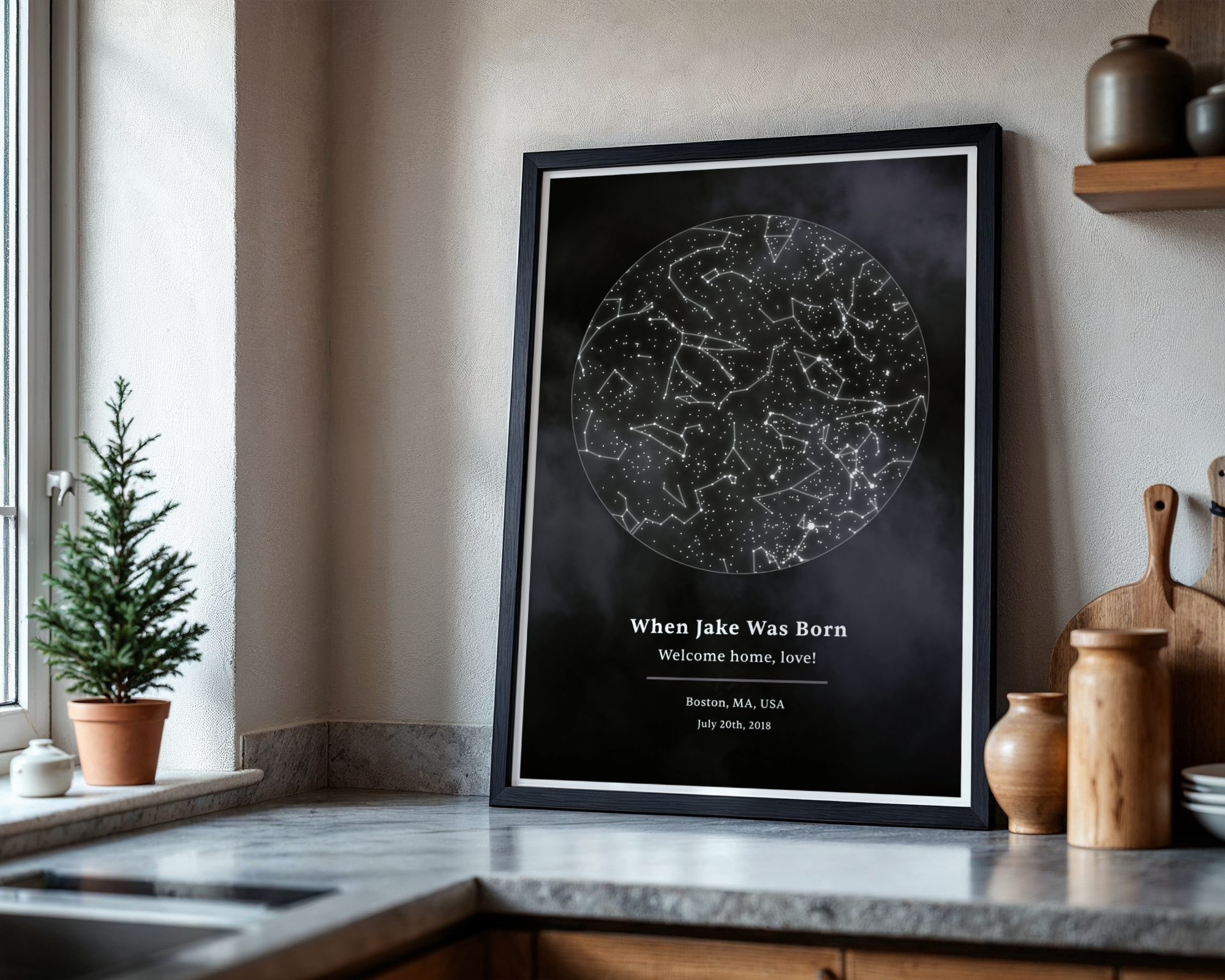 Personalized Star Map Poster