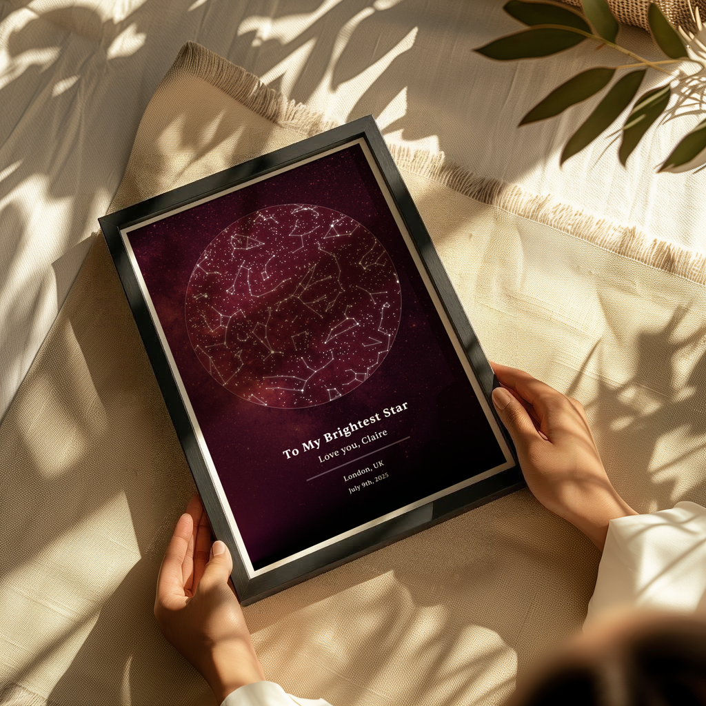 Personalized Star Map Poster